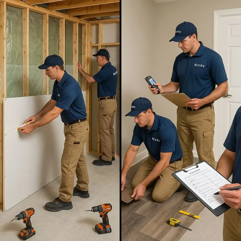 Repairs and Reconstruction process in Bertsch-Oceanview, CA
