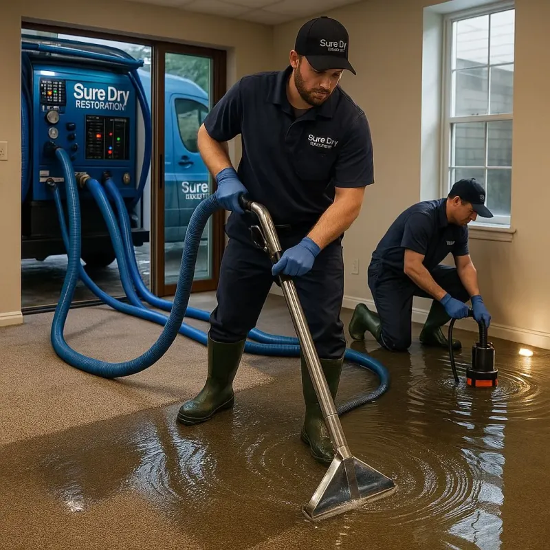 Water Extraction and Removal process in Bertsch-Oceanview, CA